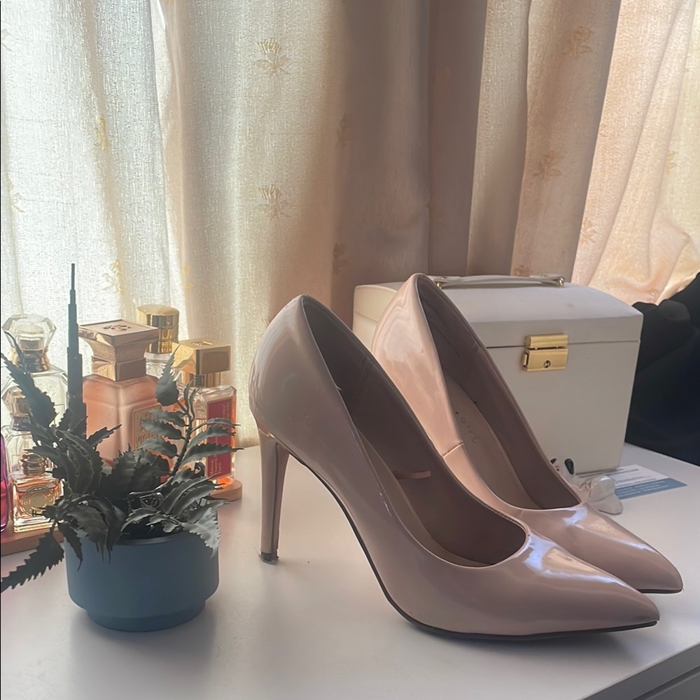 Elegant Pink High Heels